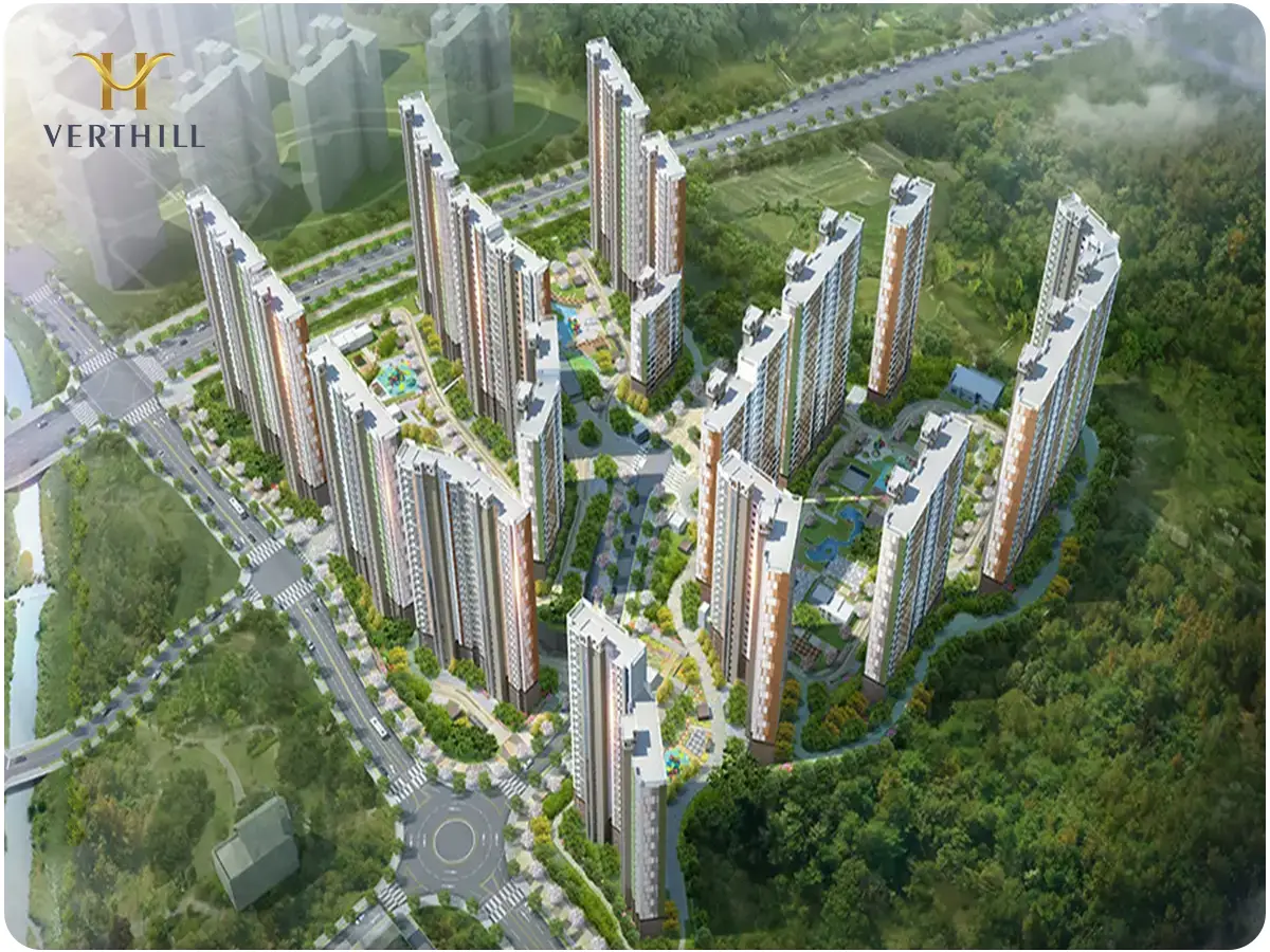 청주 동남지구 대성베르힐 조감도